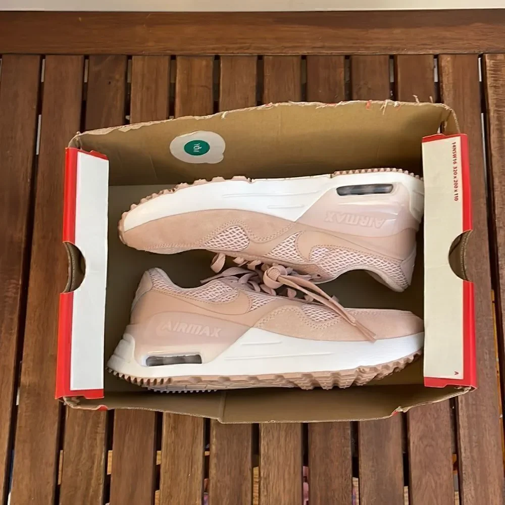 Nike Air Max SYSTEM Barely Rose Pink Oxford Women Size 8(DM9538-600)